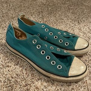 Converse- teal size 7.5